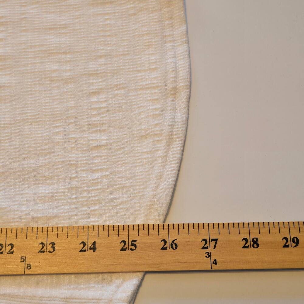 Jane and Delancey Popover Womens XL White Cap Rolled Sleeve Vanilla Girl NWT - Picture 9 of 9